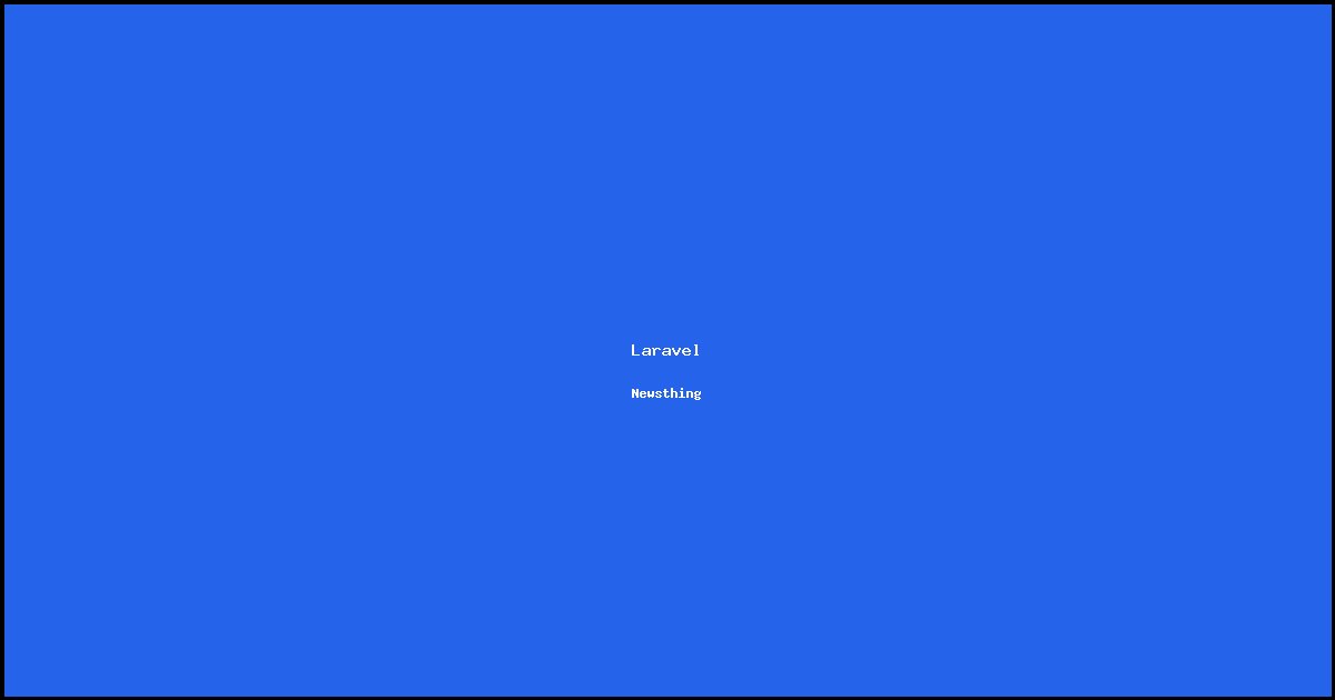 Getting Started with Laravel 13